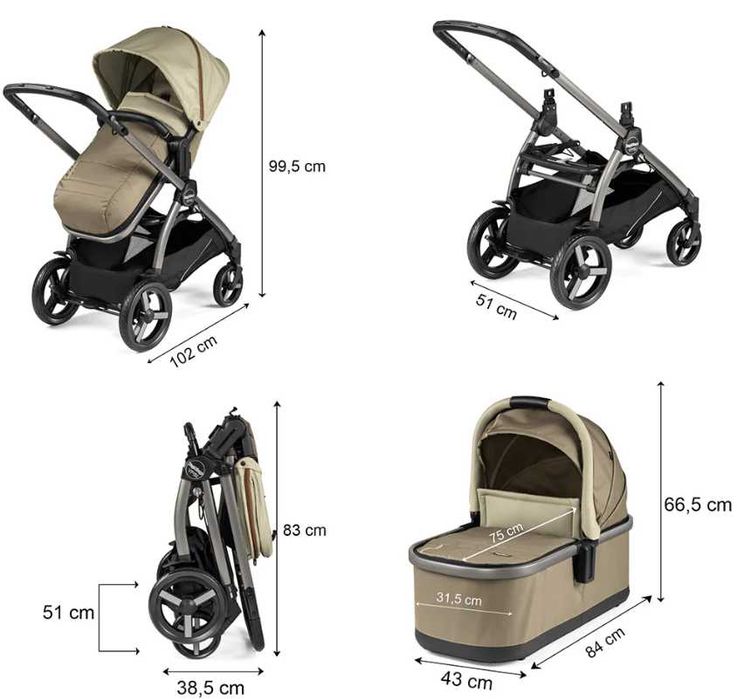 Carucior PegPerego YPSI (nu Cybex, Joolz, Nuna, Joie, Thule,Inglesina)