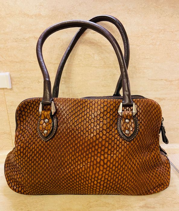 Дамска чанта DESISAN, естествена кожа ...