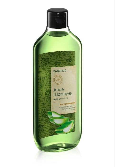Aloe shampun sochlarni mustahkamlovchi va davolovchi