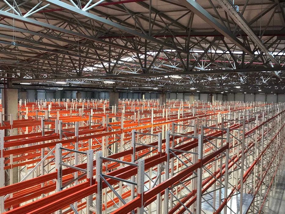 Протектор за индустриален стелаж, предпазители за склад, L=1200mm