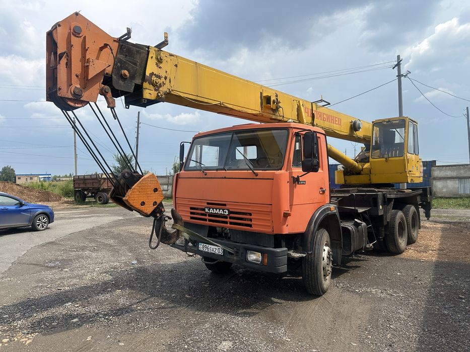 Услуги аренда автокрана камаз 25 тонн
