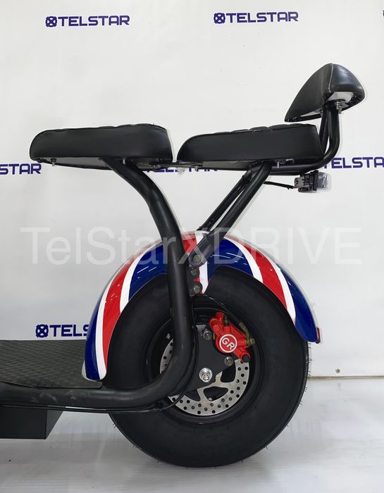 Електрически скутер BIG CITY HARLEY X2 1500W LED Харли