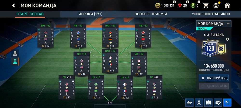 Аккаунт Fifa mobile