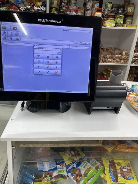 Продам моноблок чек принтер весы