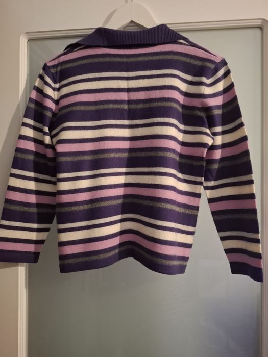 Pulover cu rever 50% lana