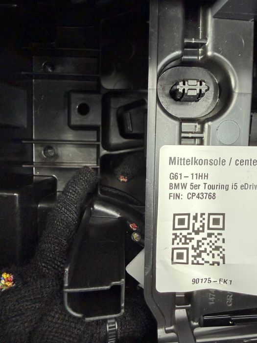 Cotiera Completa Centrala/Consola iDrive Joystick Incarcator Bmw G60