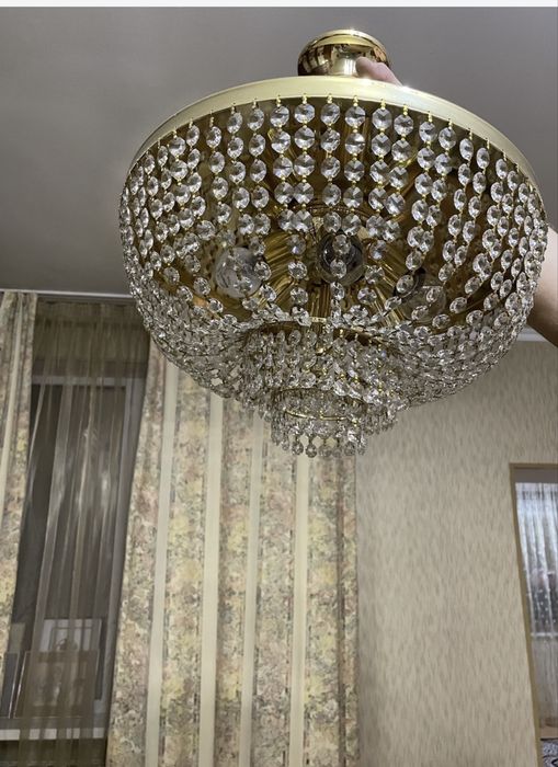 Люстра хрустальная