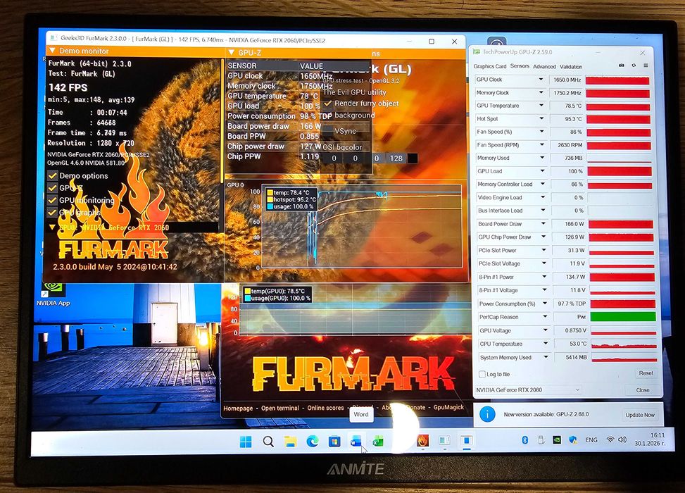 PC intel i5 10400F 4.30 Ghz|RTX 2060|16GB RAM|1TB SSD +1TB HDD|BT+WiFi