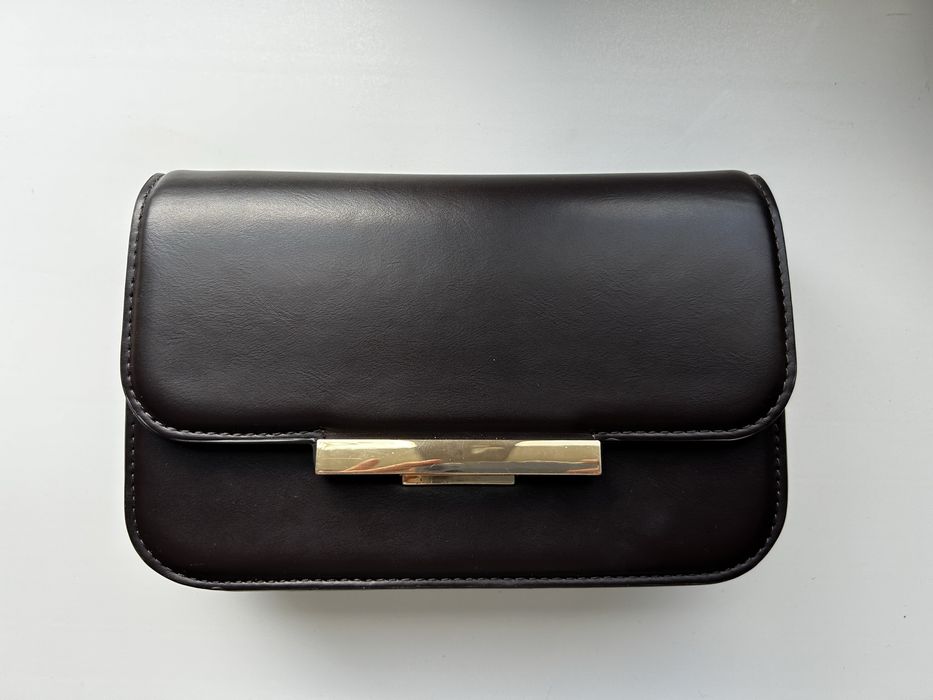 Сумка Mango коричневого цвета