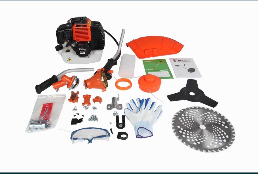 Бензинова косачка за трева/Бензинов Тример за трева StahlMayer