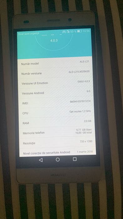 Huawei p8 lite 2015