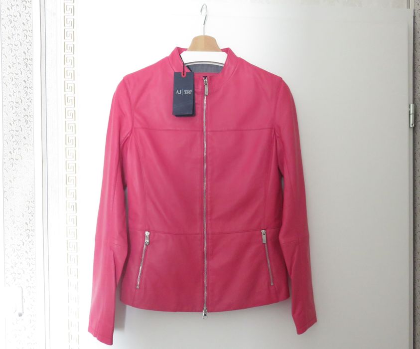 Кожено яке Armani Jeans, S - М, ново