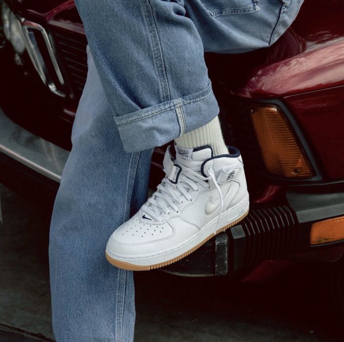 Nike Air Force 1 Mid Jewel QS "NYC - Yankees"