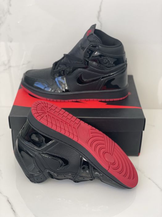 Air Jordan 1 Retro High Black/Black Noir Full Box Verificare Colet