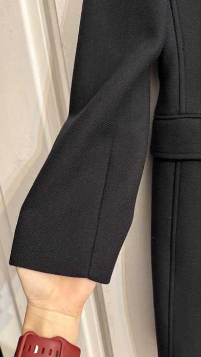 Palton dama Zara Manteco negru