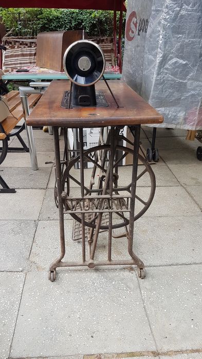 Naumann masina cusut colecție, decor sau utilizare