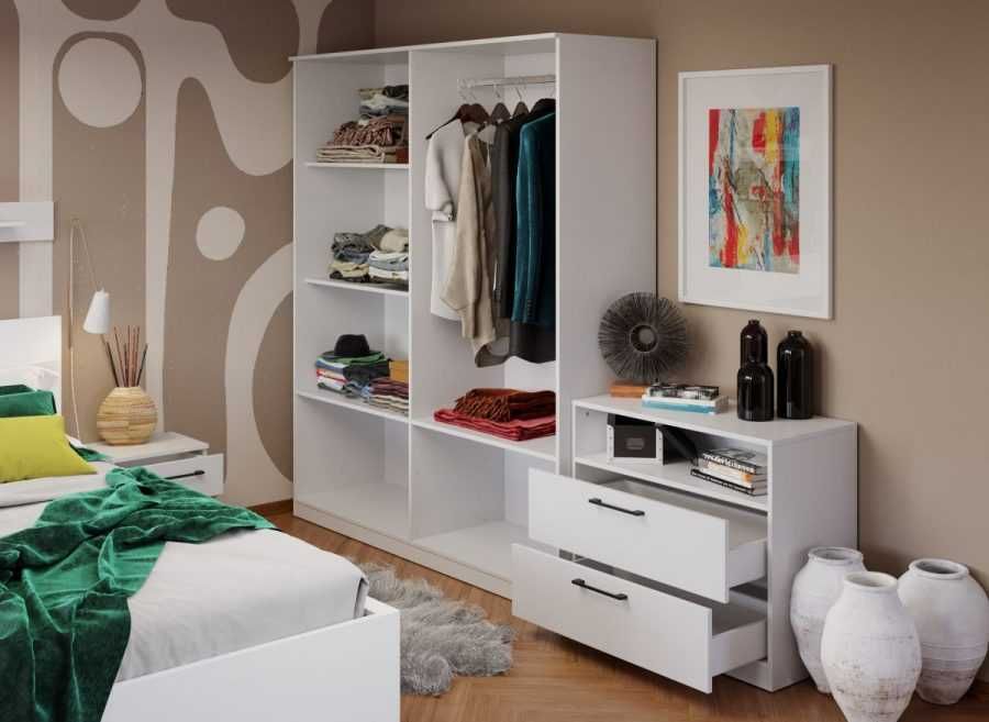 Set Dormitor Snow C13 cu oglinda