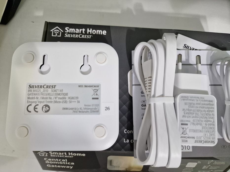 Zigbee 3.0 Smart Home Gateway hub hg06339 LAN, Tuya, Google Home sigilat