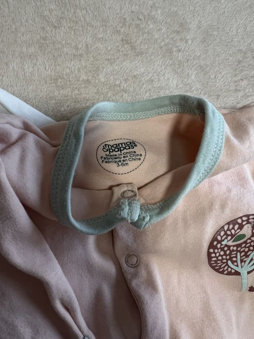 3-6 мес Одежда для младенца, слипы