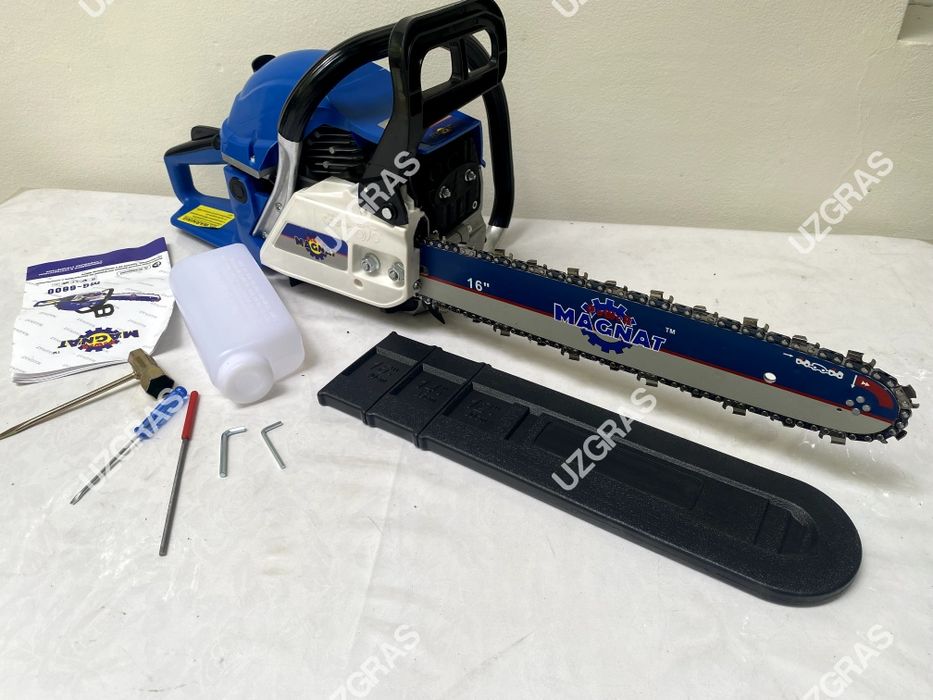 Бензапила original Magnat 3000вт 3200 оборот 2шт цепь + масло + свеча