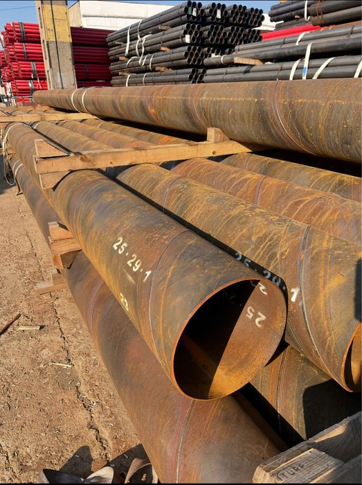 Vand teava metalica sudata elicoidala 406x8