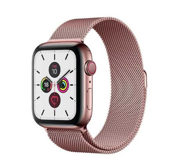 Curea Apple Watch 38 40 41 42 44 45 46 49mm Milanese Stainless Steel