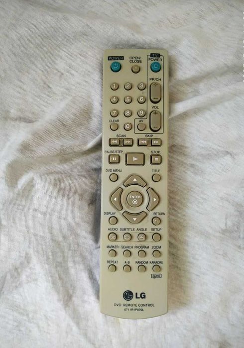 Пульт ду для DVD LG + karaoke