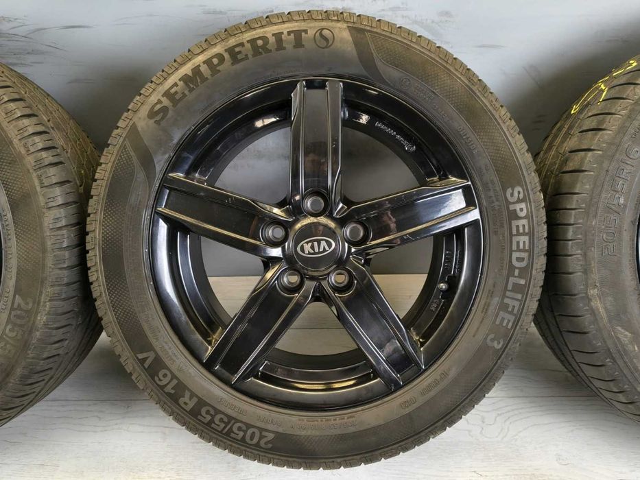 Roti/Jante negre Honda 5x114.3 205/55 R16; Kia, Nissan, Toyota, Dacia