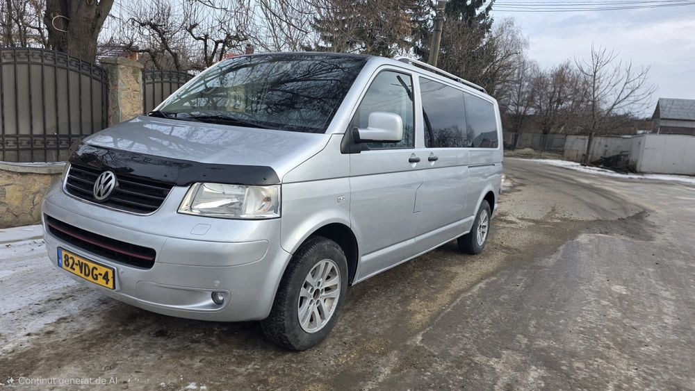 Vw Transporter T5 2.5 TDI * An 2008 * Tracțiune integrala 4×4 * Lung