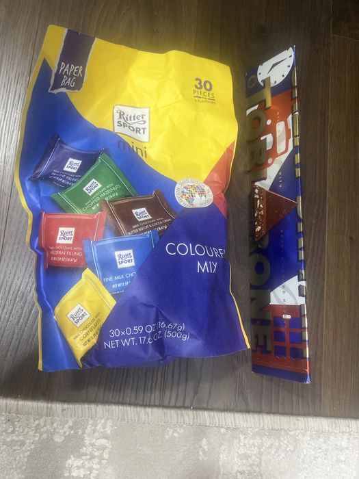 Шоколад из дюти фри новый