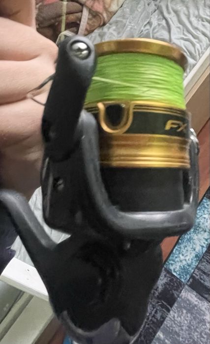 Въдица visage air spin 251 + макара shimano fx- за морски риболов