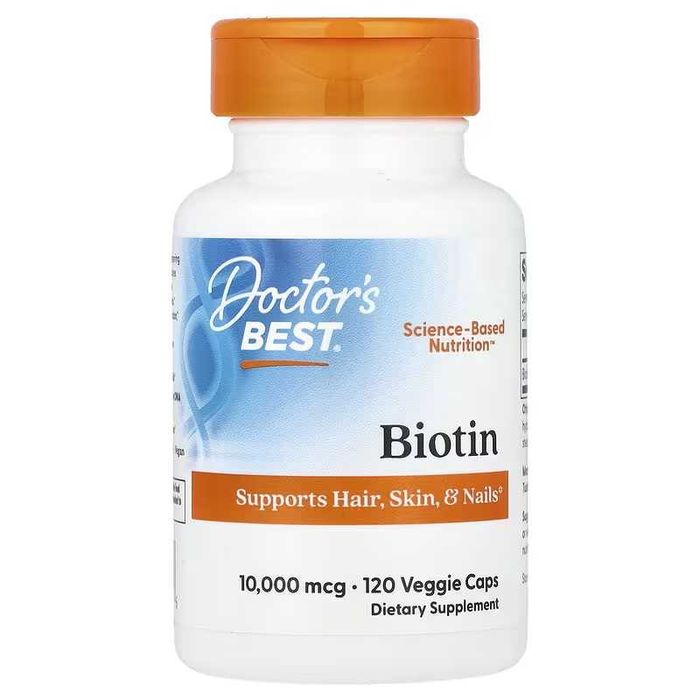 Doctor's Best Doctors Best биотин Biotin 5000 мкг и 10 000 мкг