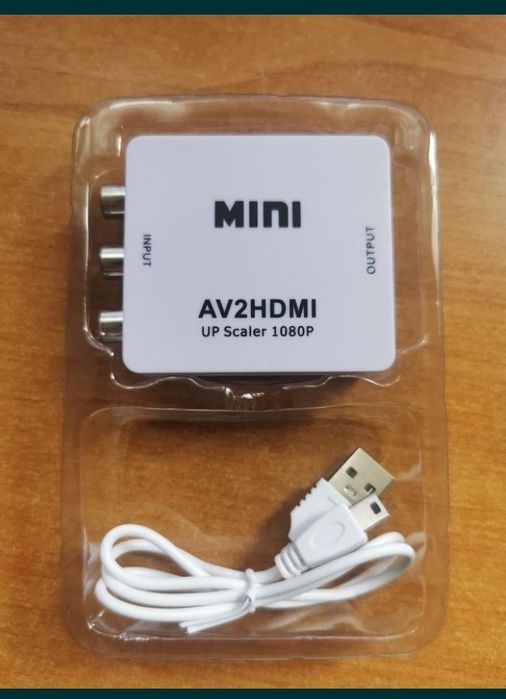 Mini convertor AV(RCA) la HDMI / Adaptor HDMI la Rca AV
