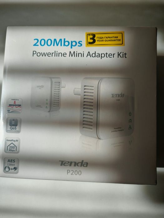 Vand Powerline mini adapter kit Tenda P200 sigilat