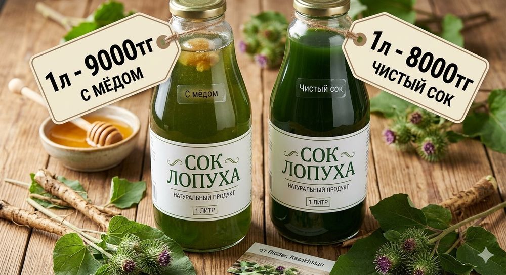 Сок лопуха майского