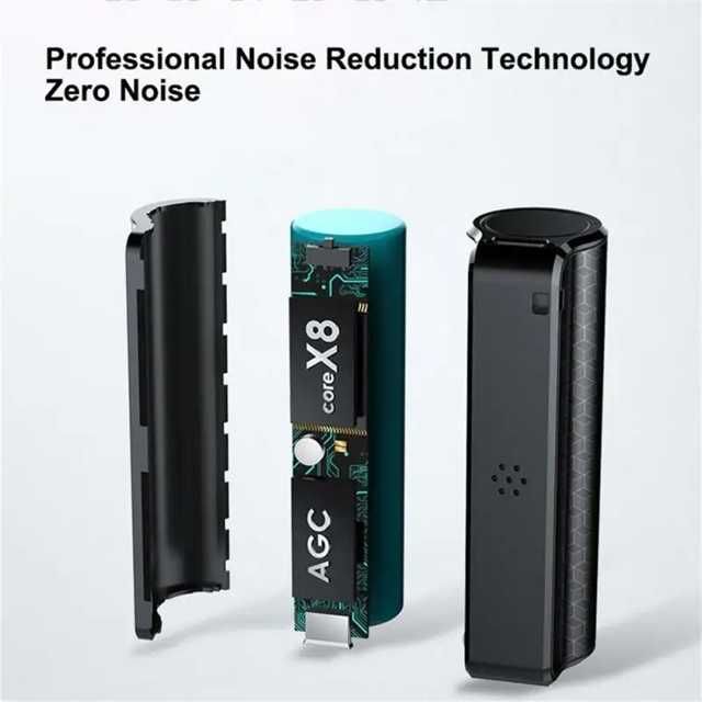 Подслушвател аудио записващо устройство скрит запис глас рекордер 500ч