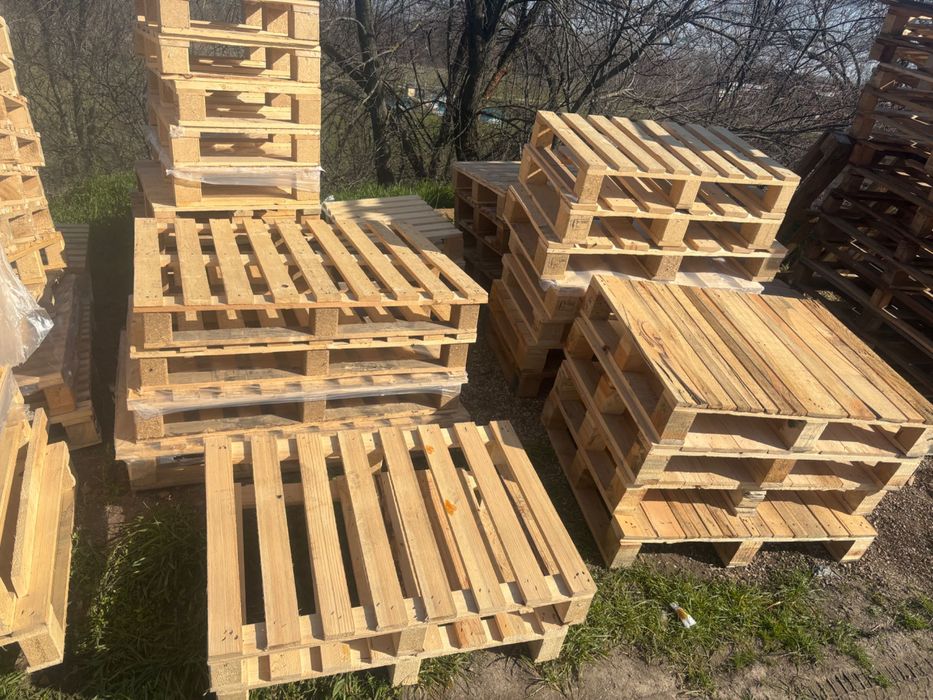 Малки и големи палети - всякакви размери - ЧИСТО НОВИ