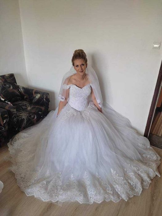 Булчинска рокля С М размер