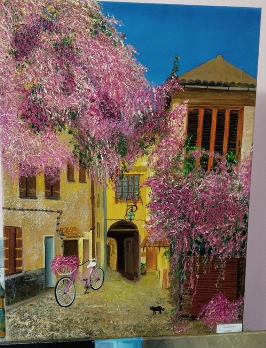 Картина маслом, пейзаж