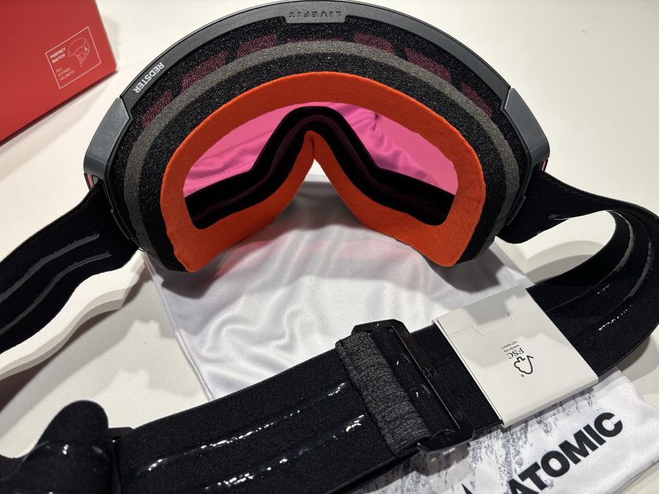 Ски очила маска Atomic Redster HD черни