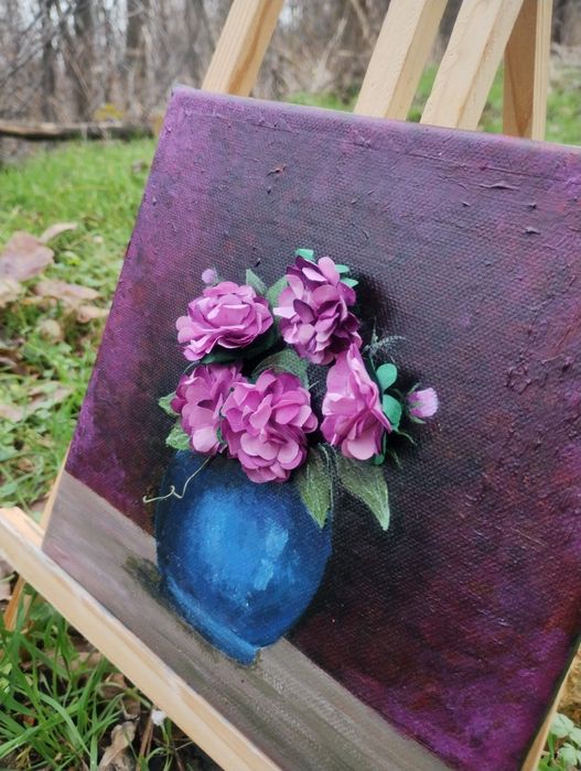 Картина с 3D елементи