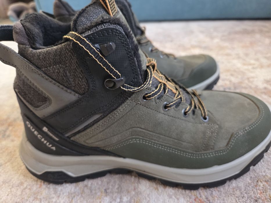 Мъжки водоустойчиви кожени обувки