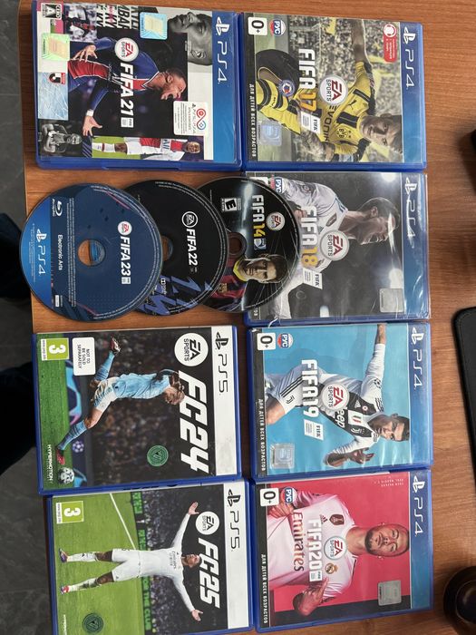 Диски FIFA на PLAYSTATION от 1000 тенге
