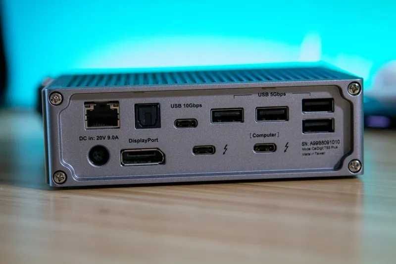Dock Thunderbolt Caldigit TS3+, perfect pentru MacBook și iMac