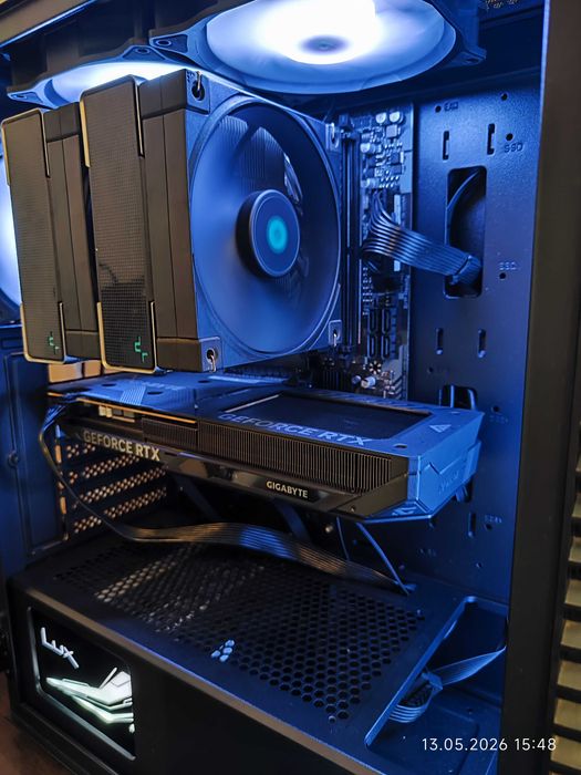 Геймърски Ryzen 7 7800X3D, RTX 5050 8GB, RAM 32GB DDR5