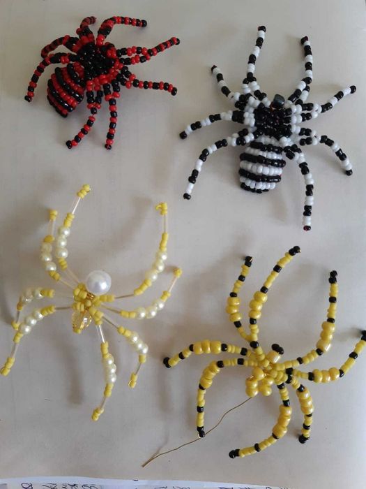 Паук. Ручная работа.