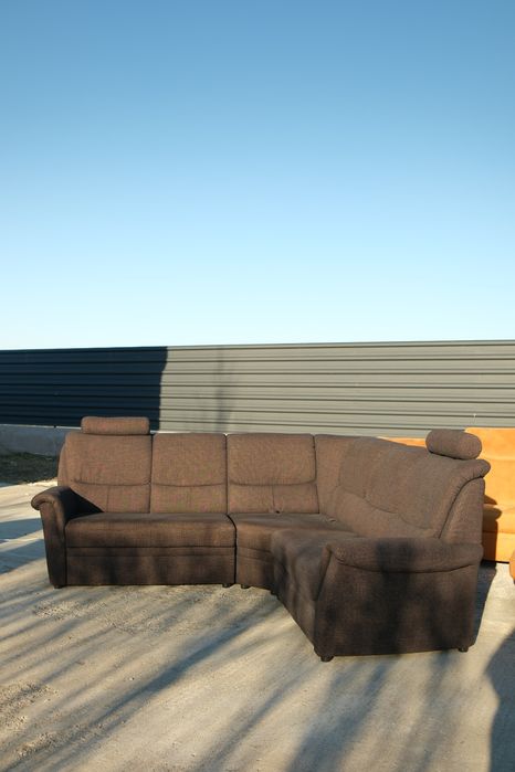 Colțar cu spătare reglabile - Material textil