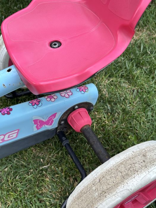 Kart Berg Buzzy Bloom fetite cu maner