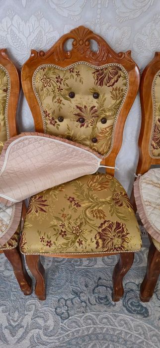 Стол со стульями 10шт