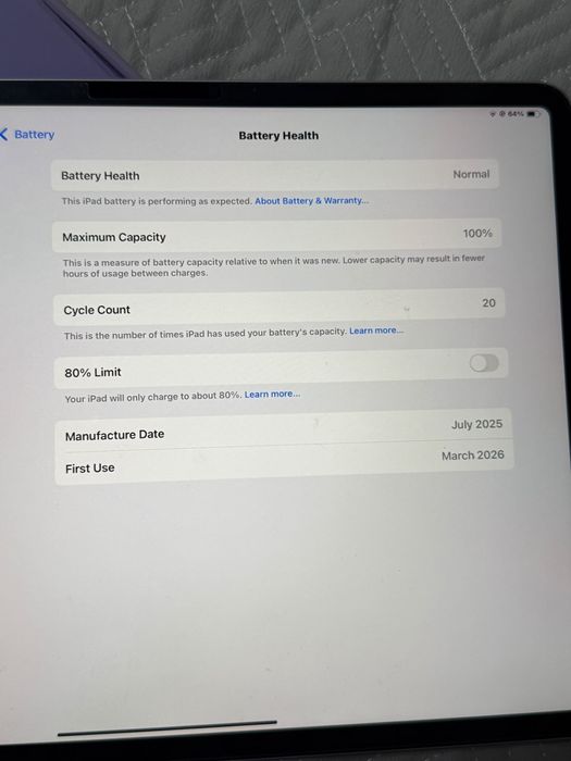 Ipad air 13inch m3